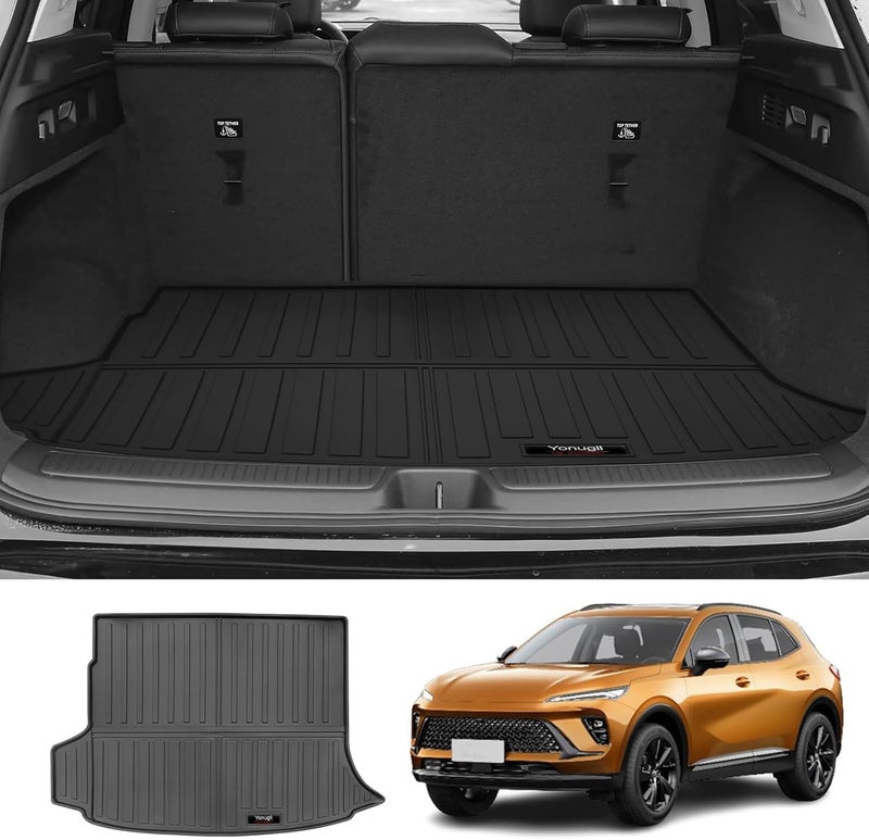 Yonugli Custom for 2021-2025 2026 Buick Envision Cargo Mats Trunk Liner All Weather TPE Protection Mat Accessories (for 2021-2026 Buick Envision) - Image 1